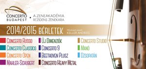 Bérletajánló 2014/2015