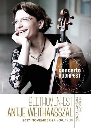 2017.11.29. -11.30. - Beethoven-est Antje Weithaasszal